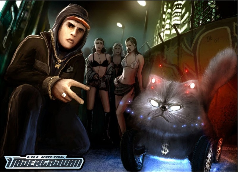 Jet Racing Underground concept art from TimeSplitters 4 pre-production